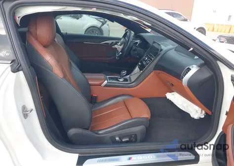 2021 BMW M850I xDrive из США, поврежденный, VIN WBABC4C06MCE91813